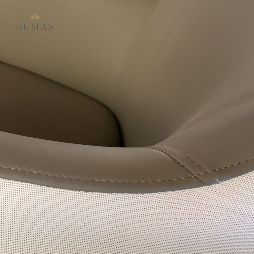 Chaise de loisirs rembourrée