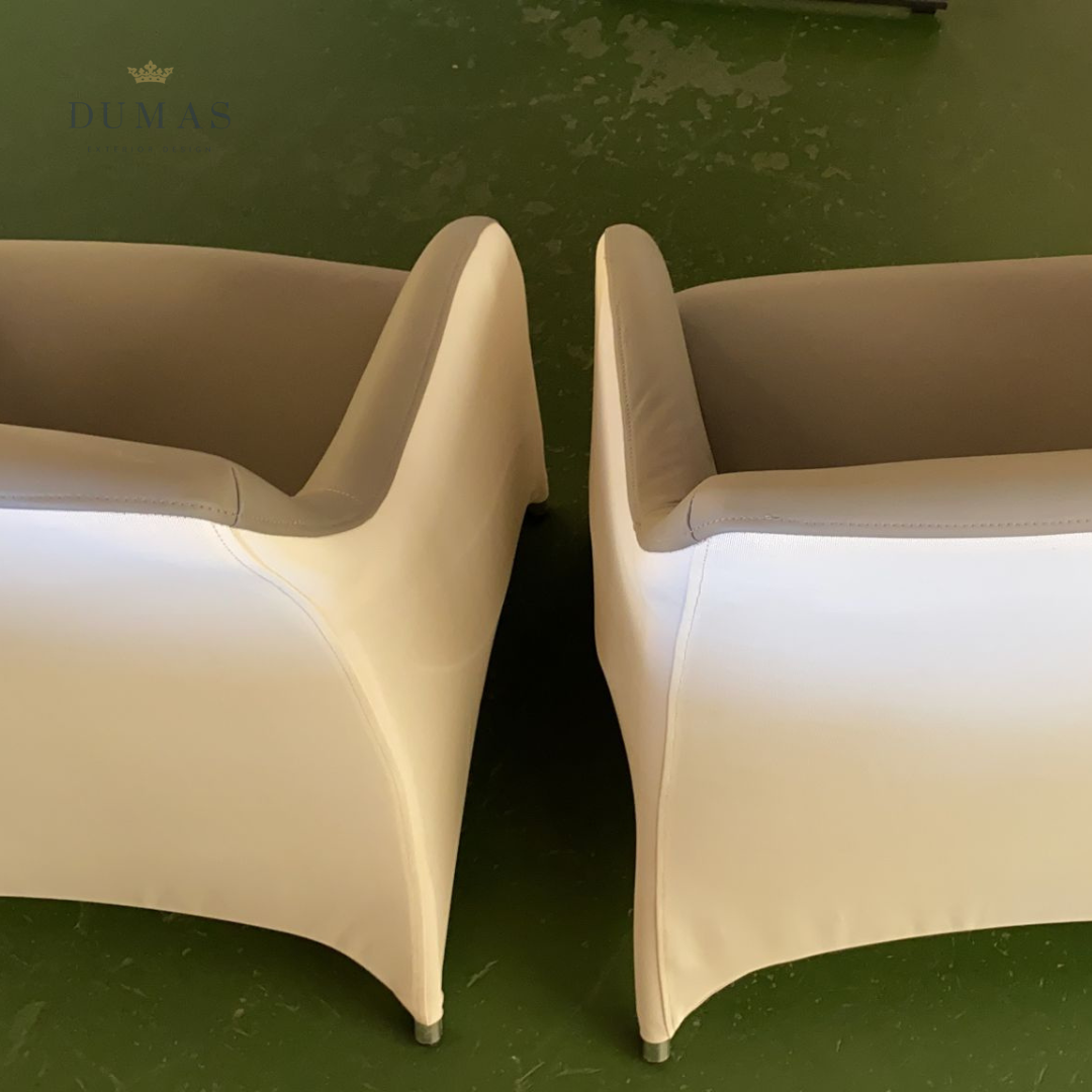 Chaise de loisirs rembourrée