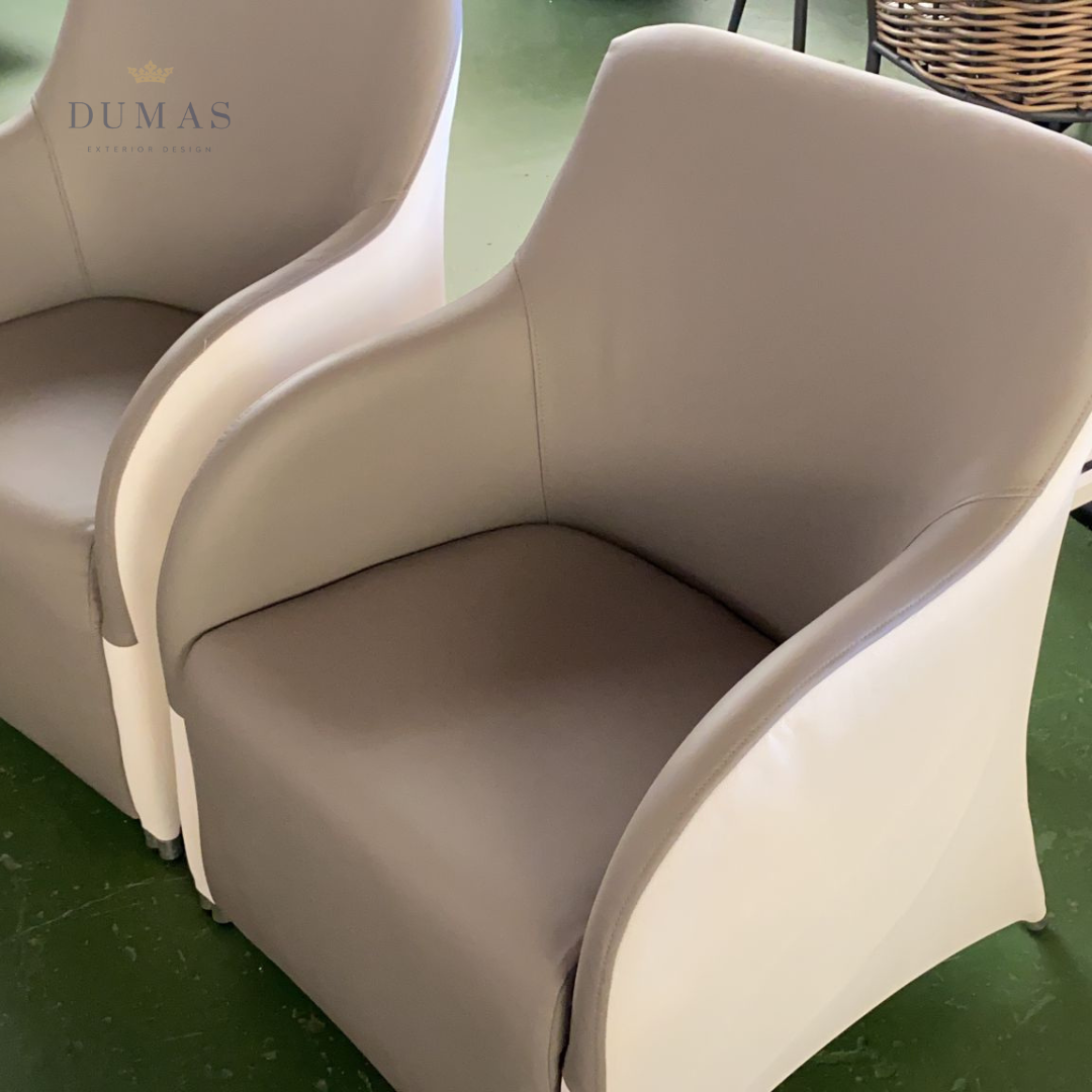 Chaise de loisirs rembourrée