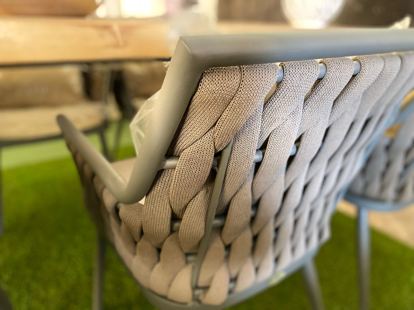 Premium Touw Stoel | Verticaal weven