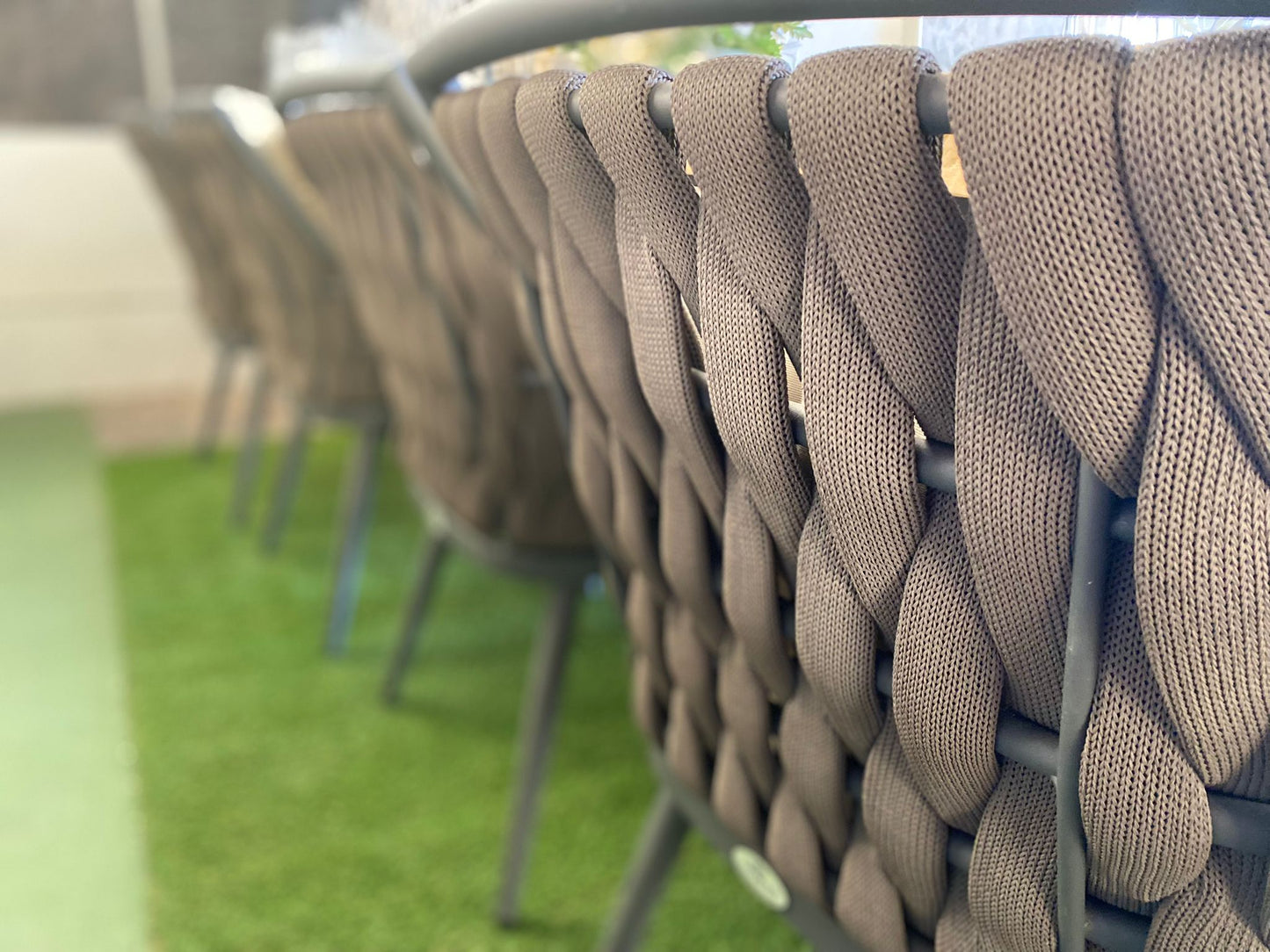 Premium Touw Stoel | Verticaal weven