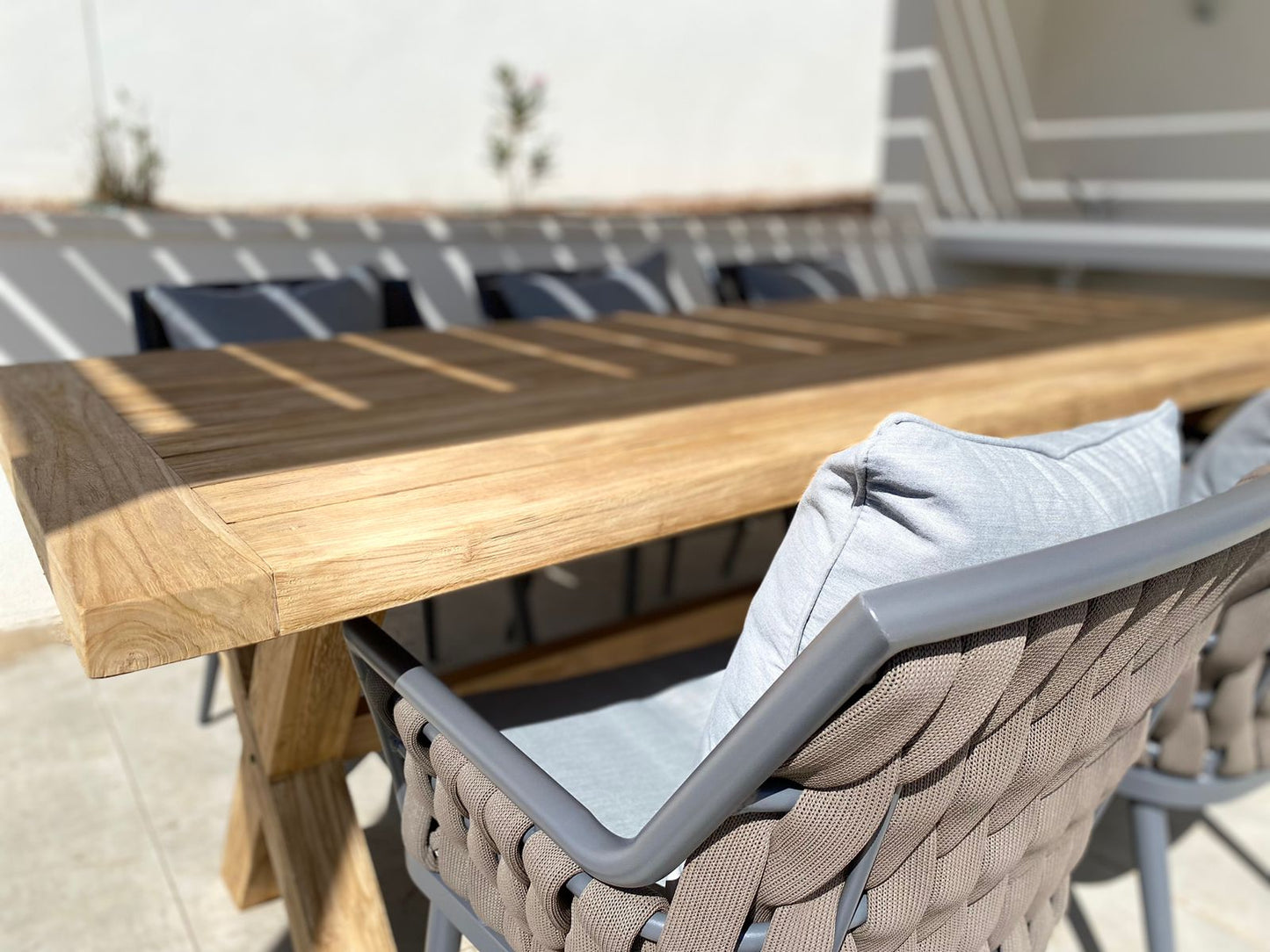 Premium Touw Stoel | Verticaal weven