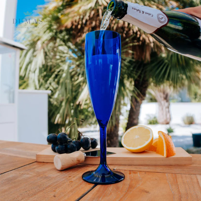 Tango Blue Unbreakable Glass (Box of 6)