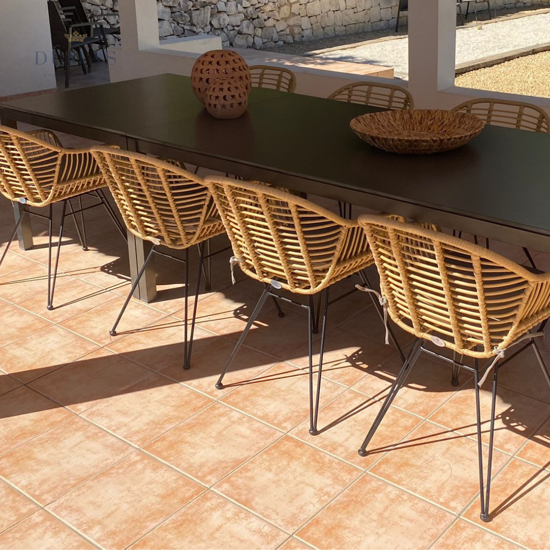 Tan Bali Dining Chair