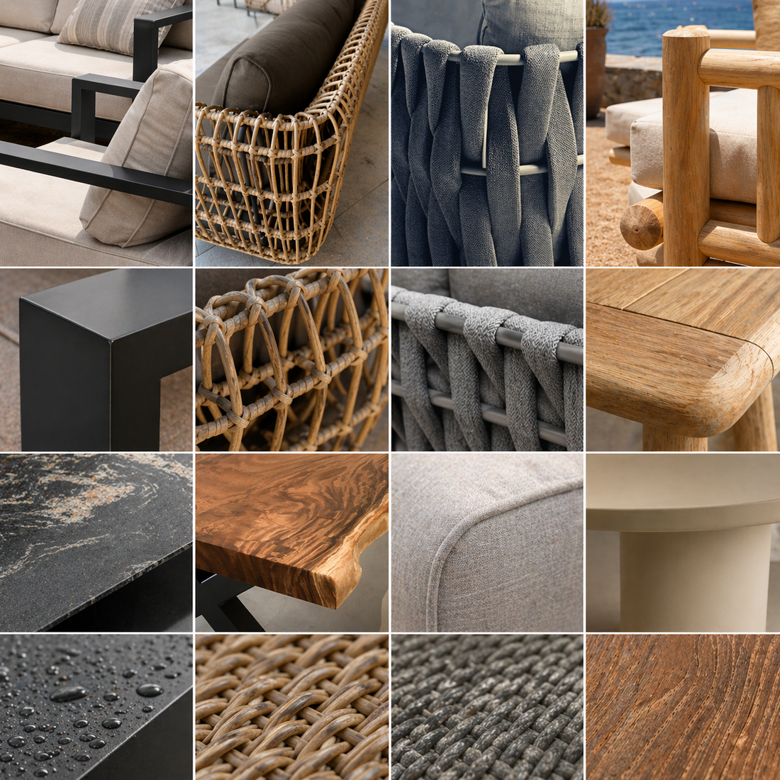 🌿 How to Choose the Best Material for Outdoor Furniture
