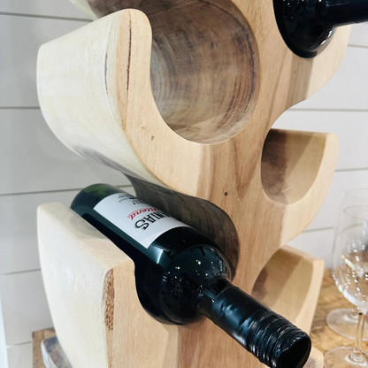 Teak Wine Rack