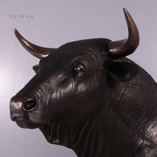 Life-size Spanish Bull Statue