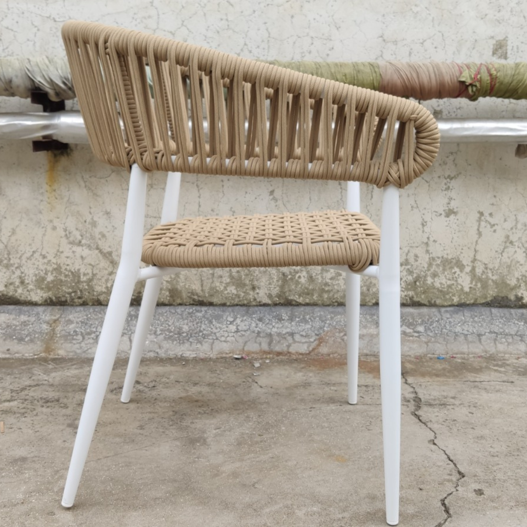 Silla de comedor de cuerda fina