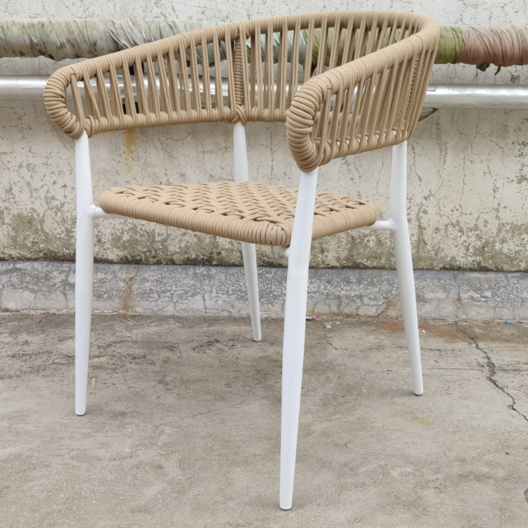 Silla de comedor de cuerda fina