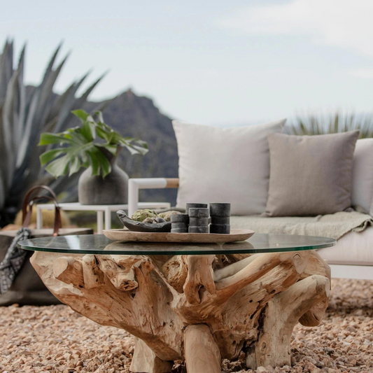 Teak Root Coffee Table