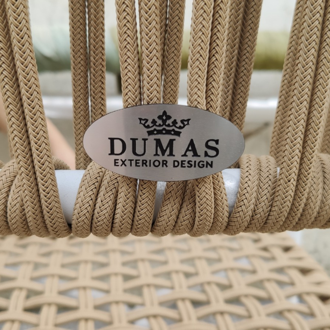Silla de comedor de cuerda fina