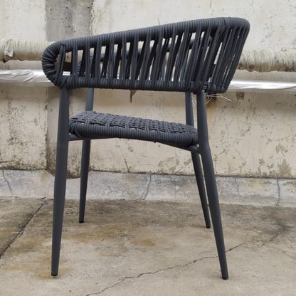 Silla de comedor de cuerda fina