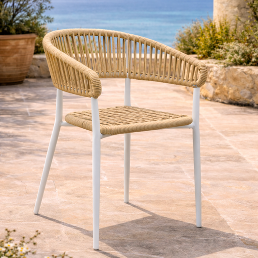 Thin Rope Dining Chair.