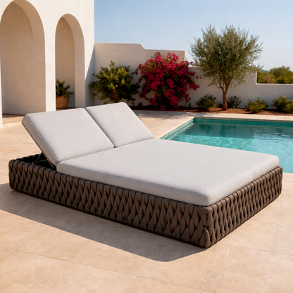 Rope Double Sun Lounger.