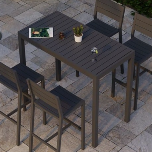 Formentera Aluminium Bar Table