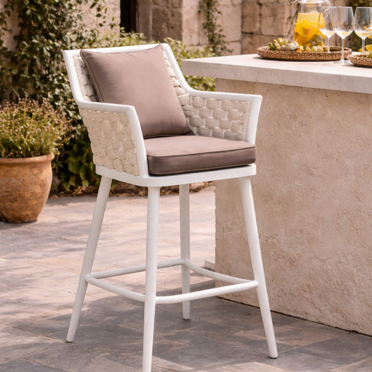 Rope Stool | Horizontal Weaving.