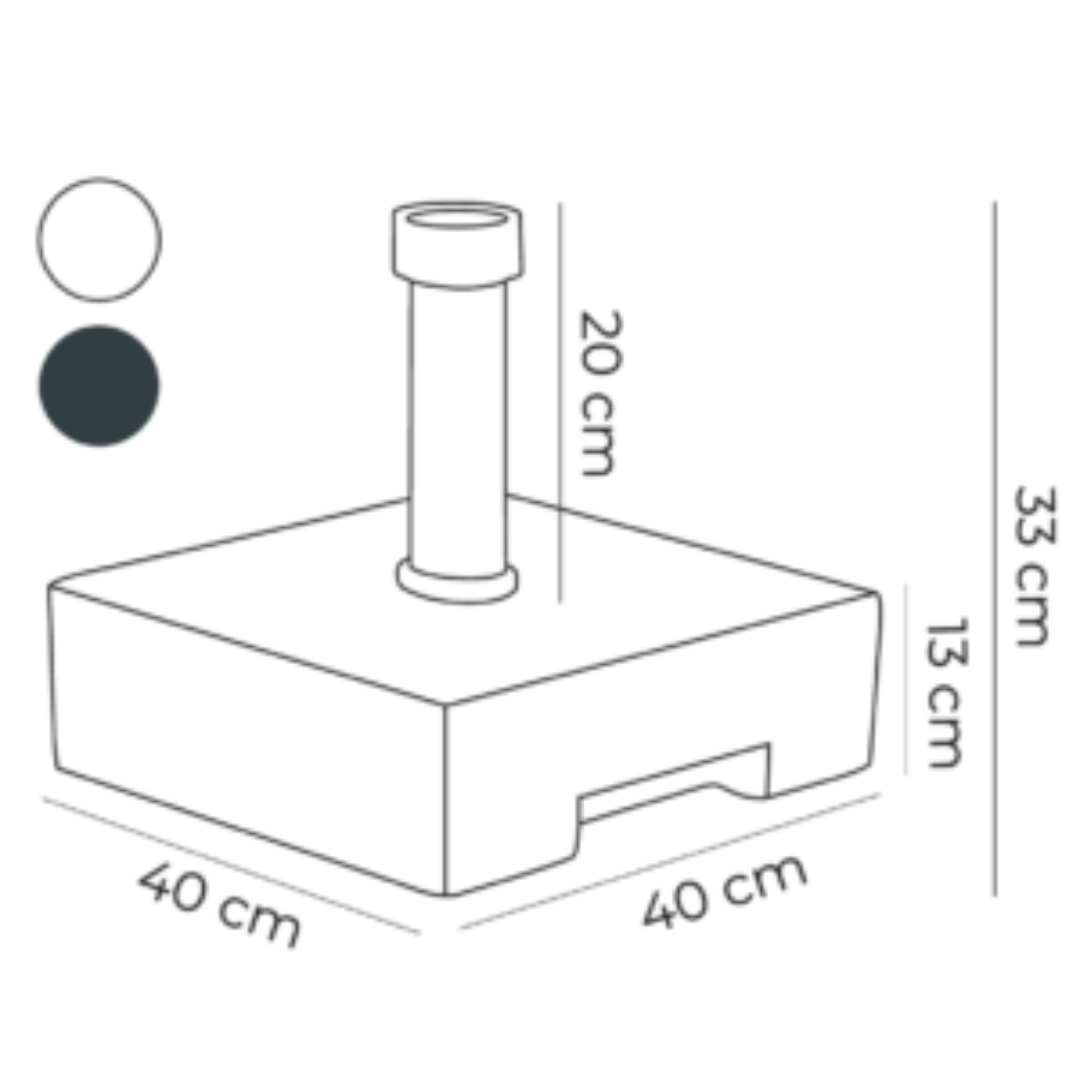 Umbrella Base 40KG