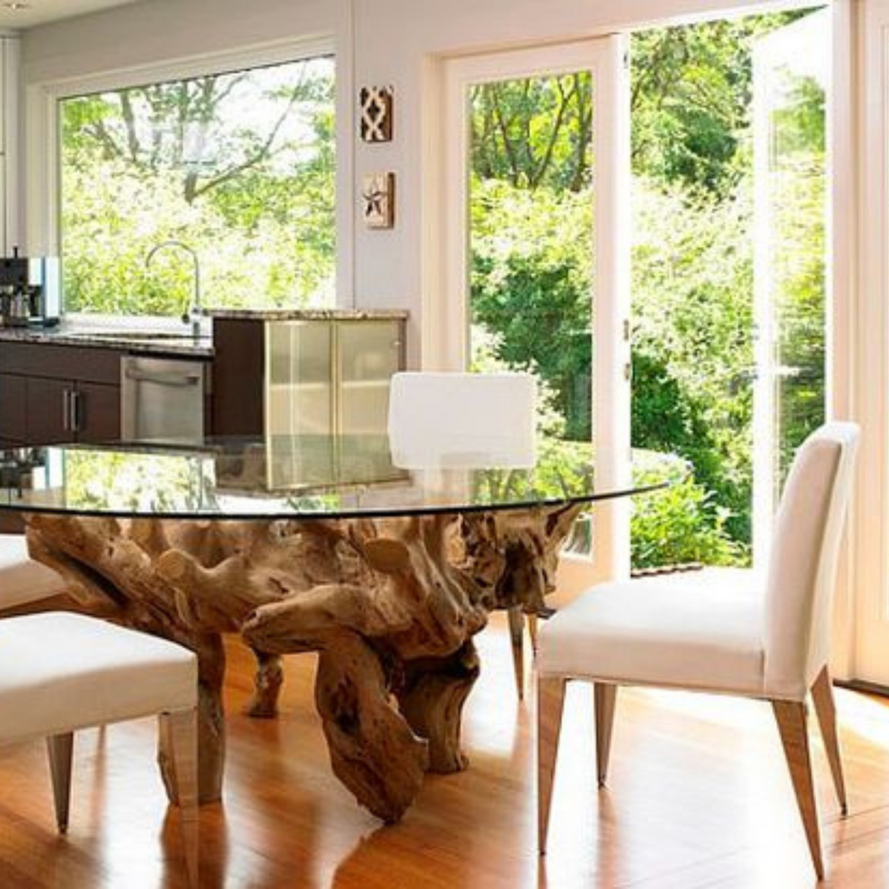 Teak Root Dining Table – Dumas Design