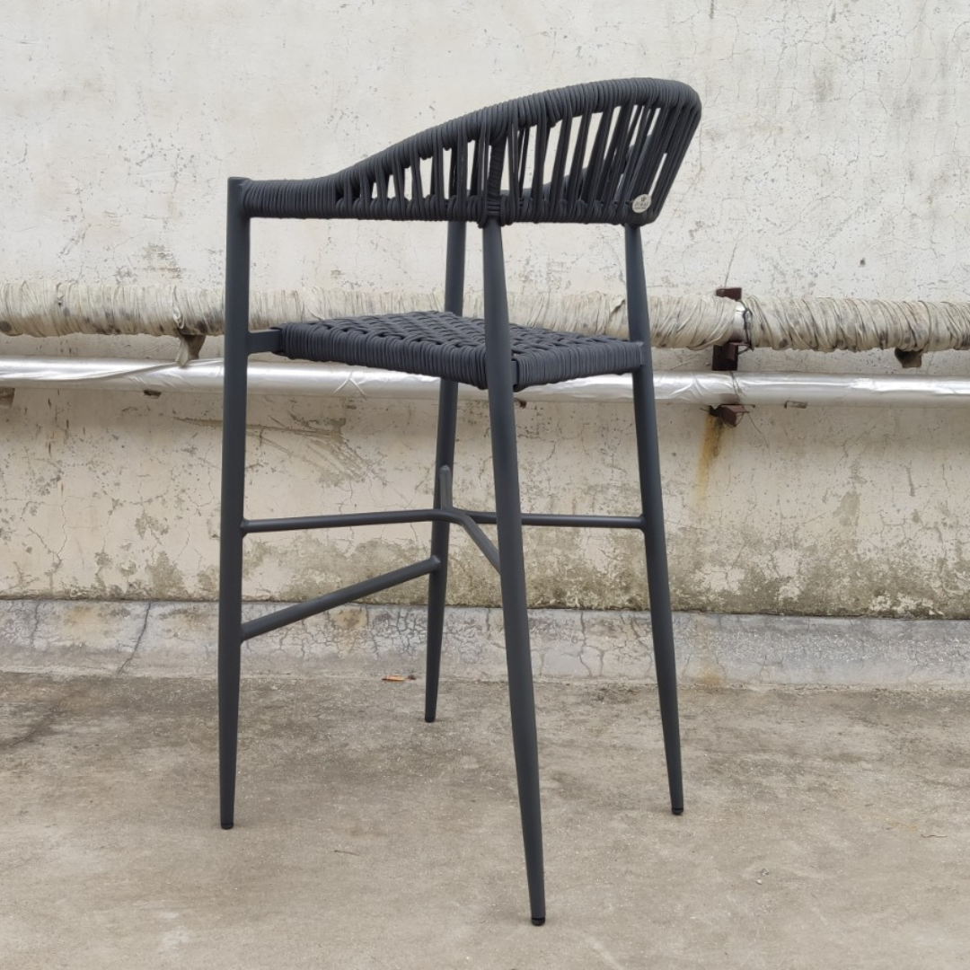 Taburete de bar de cuerda fina