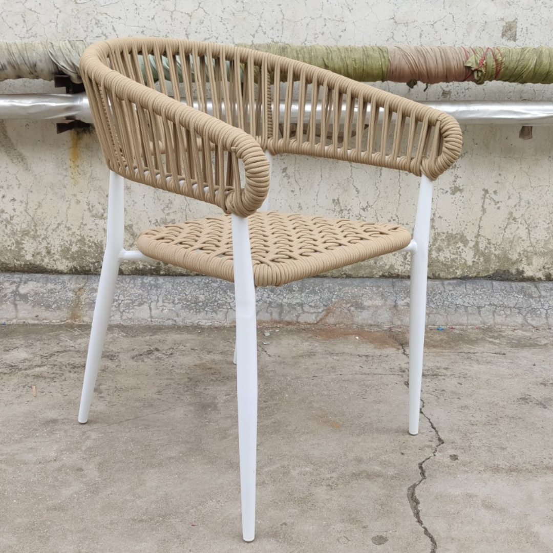 Silla de comedor de cuerda fina