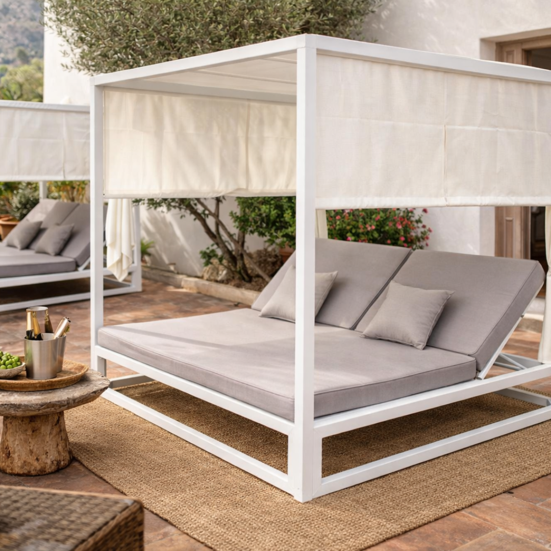 ALUMINIUM CABANA WHITE
