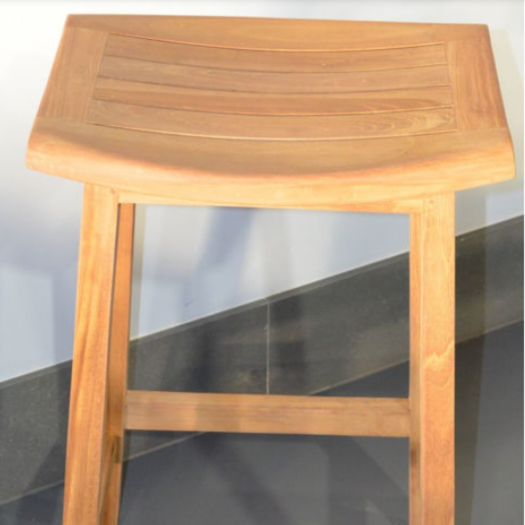 Ongo Teak Bar Stuhl