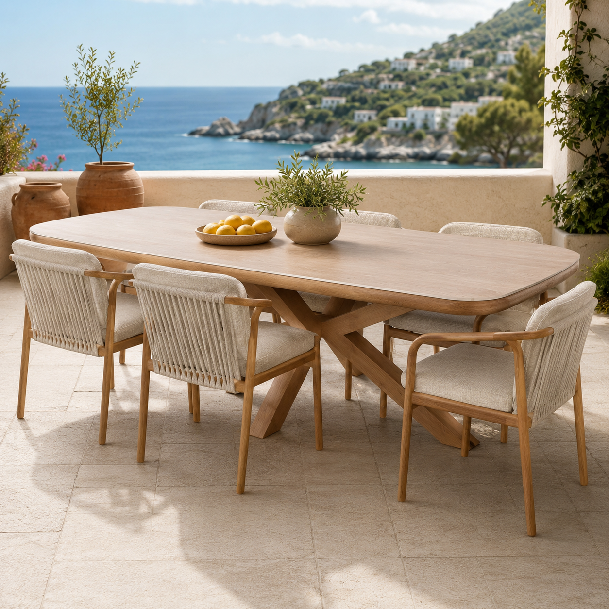 Roma Rattan-stol