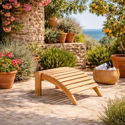 Teak Bear Chair.