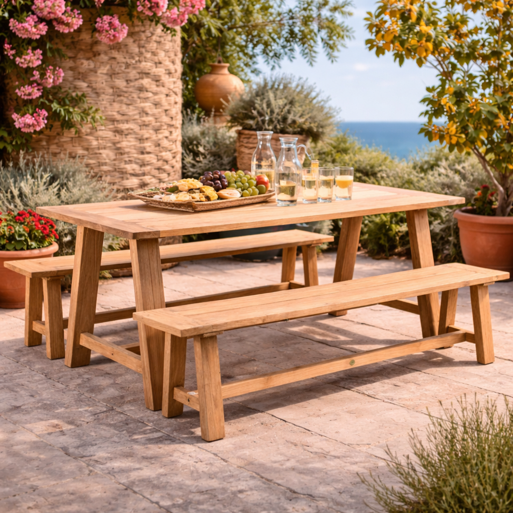 Teak Cordoba Bench.