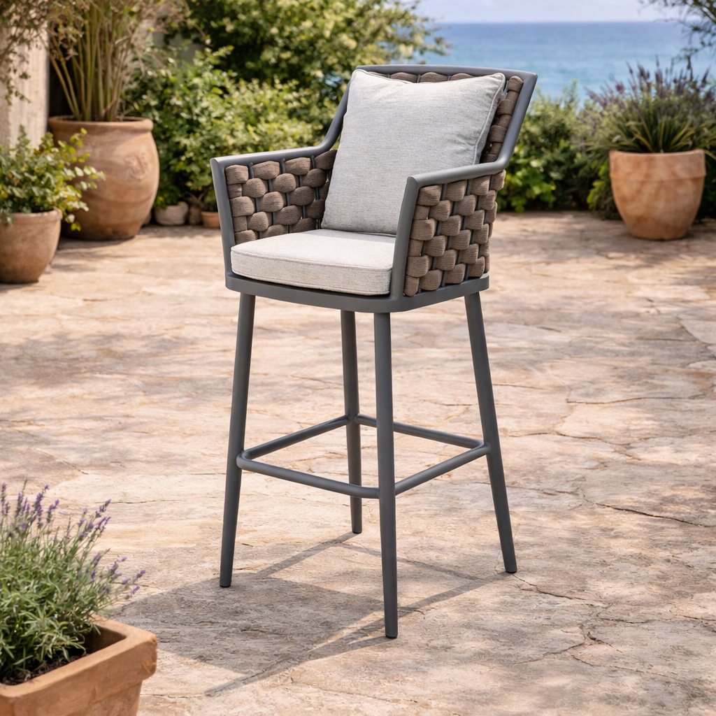 Rope Stool | Horizontal Weaving.