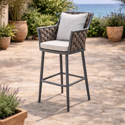 Rope Stool | Horizontal Weaving.