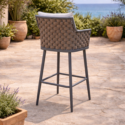 Rope Stool | Horizontal Weaving.