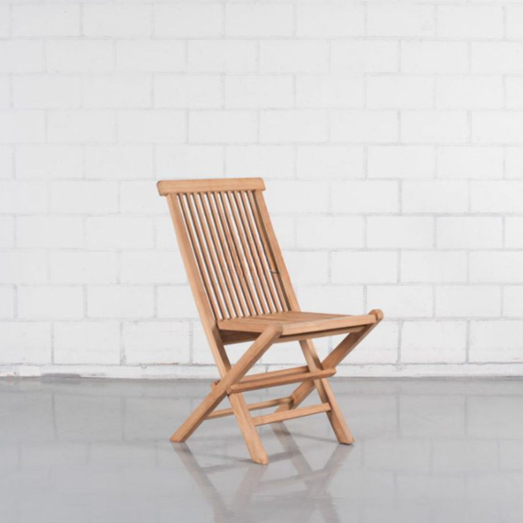 Teak-Klappstuhl