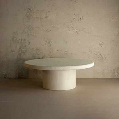 Microcement Center Table Round