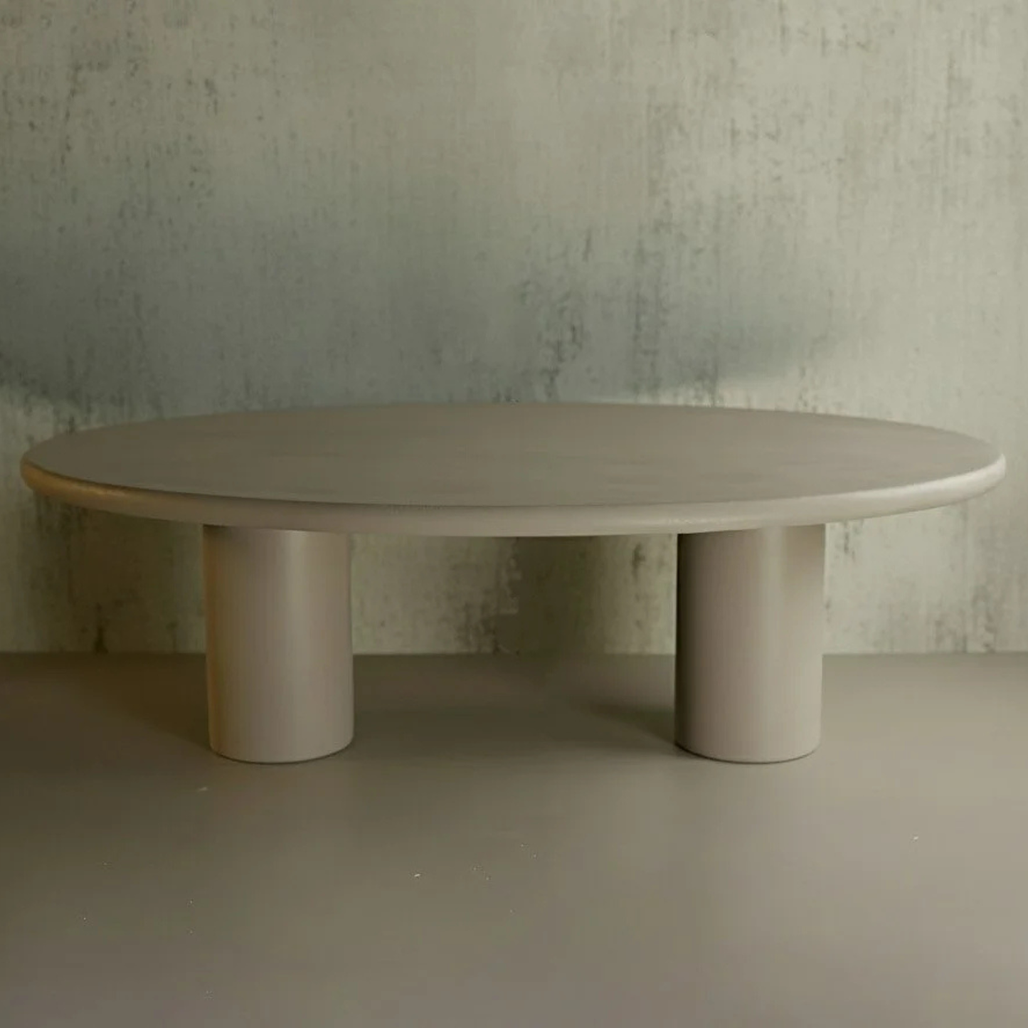 Microcement Dining Table Oval