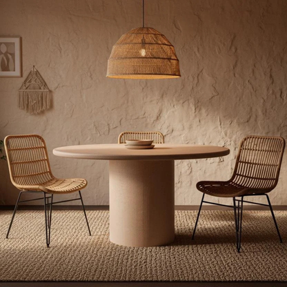 Microcement Dining Table Round