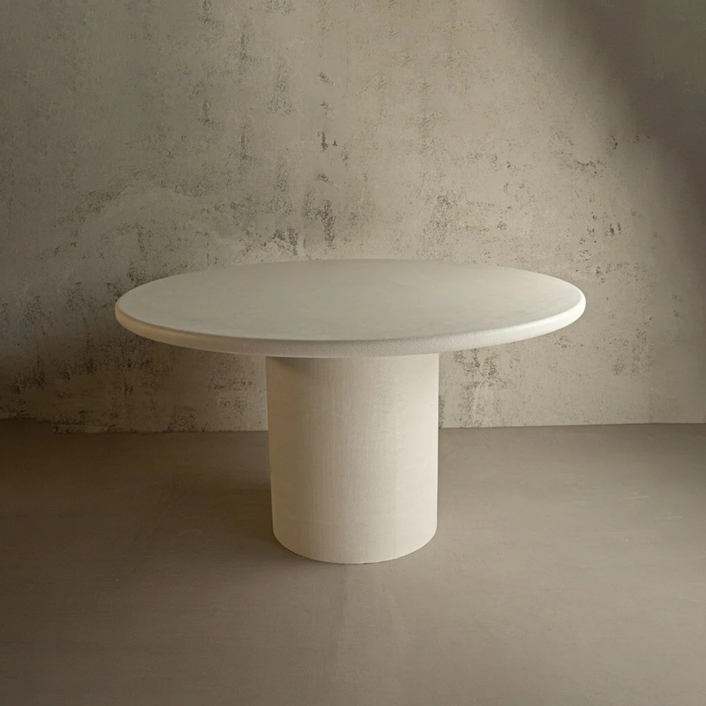 Microcement Dining Table Round – Dumas Design