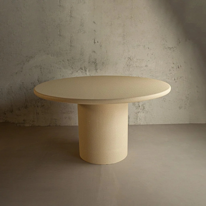 Microcement Dining Table Round