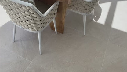 Chaise en corde de qualité supérieure | Tissage horizontal
