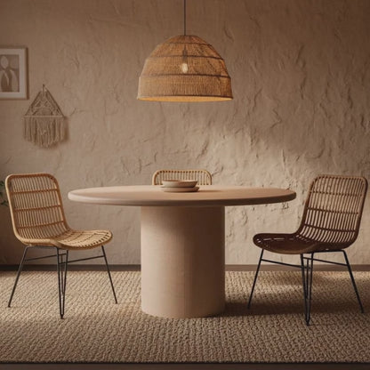 Microcement Dining Table Round