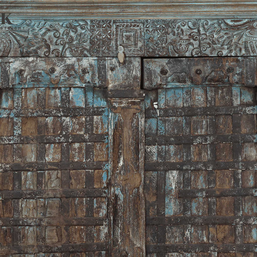 Indischer Almirah-Schrank - Jodhpur 1900-1920