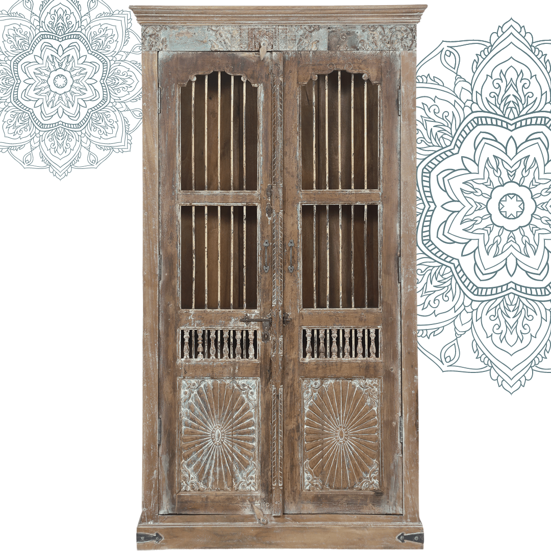 Indian Almirah Cabinet - Rajasthan 1900 - 1910