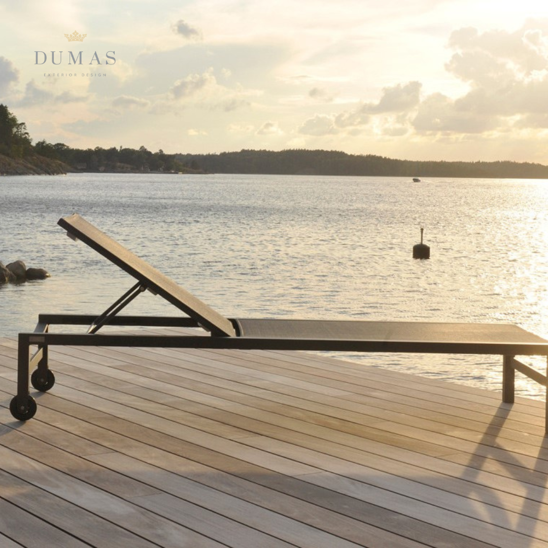 Gray Exclusive Sunlounger