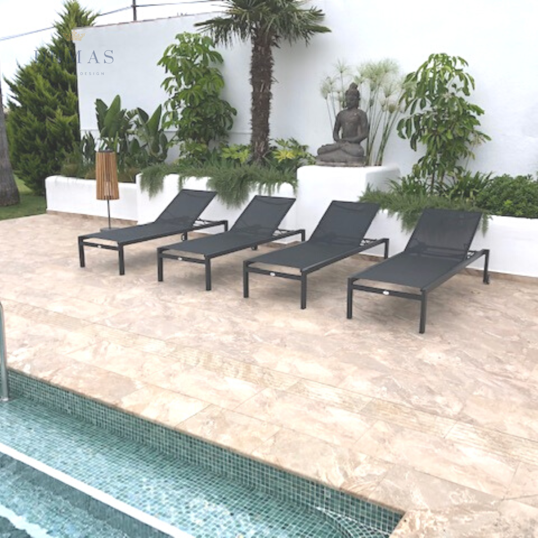 Light Gray Exclusive Sunlounger