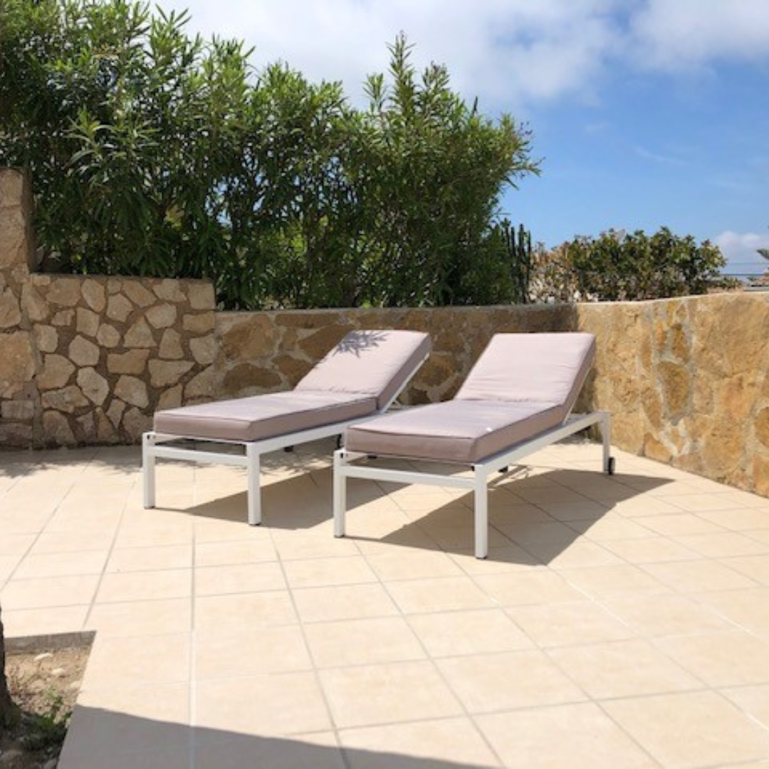 Light Gray Exclusive Sunlounger