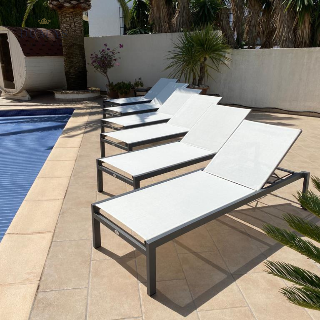 Gray Exclusive Sunlounger