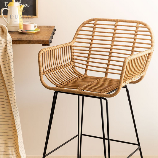 Wheat Bali Bar Stool