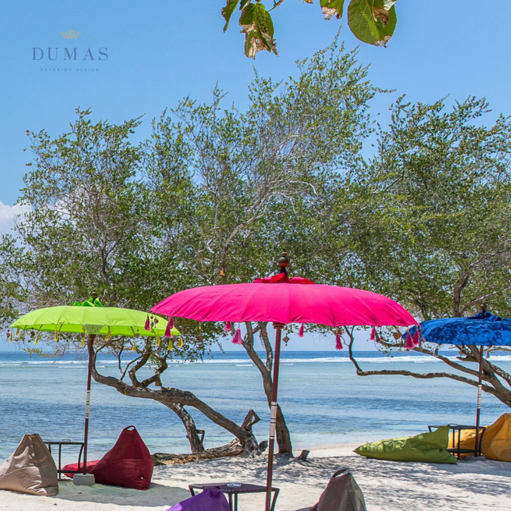 Dark Gray Original Bali Umbrella