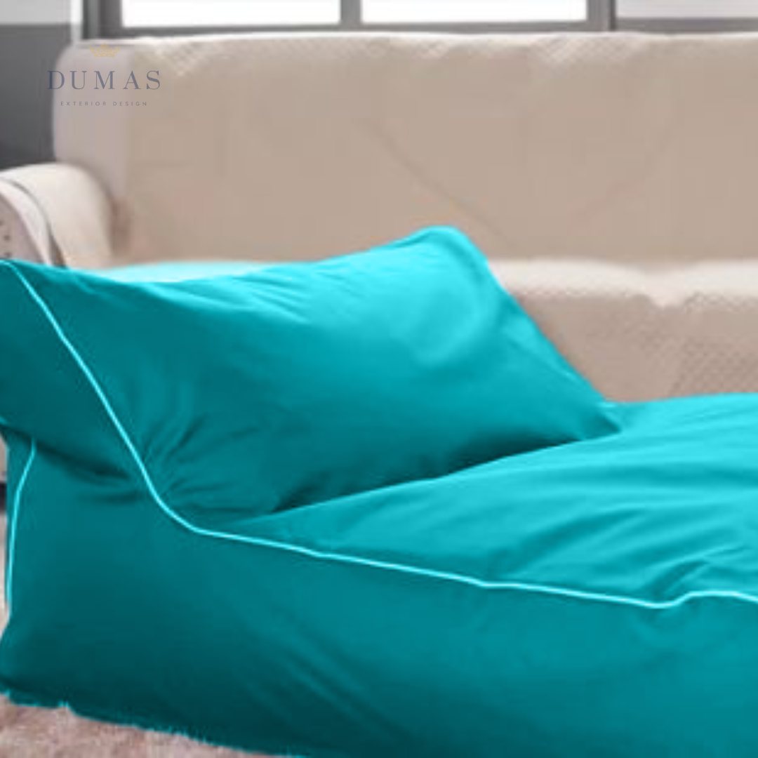 Dark Cyan Floating Bean Bag Sofa