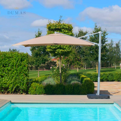 Sky Blue Cantilever Umbrella